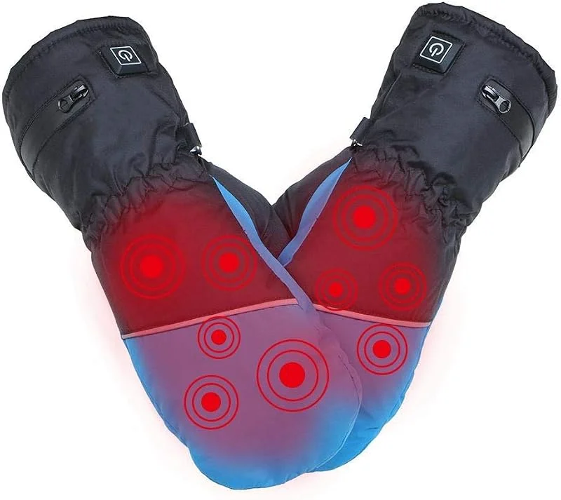 CHEWYNP Guantes Calentadores de Manos, Guantes calefactables para Hombres y Mujeres, Guantes calefactables con batería Recargable, Impermeables, Guantes térmicos eléctricos de Invierno, ma — Cozinha e lar