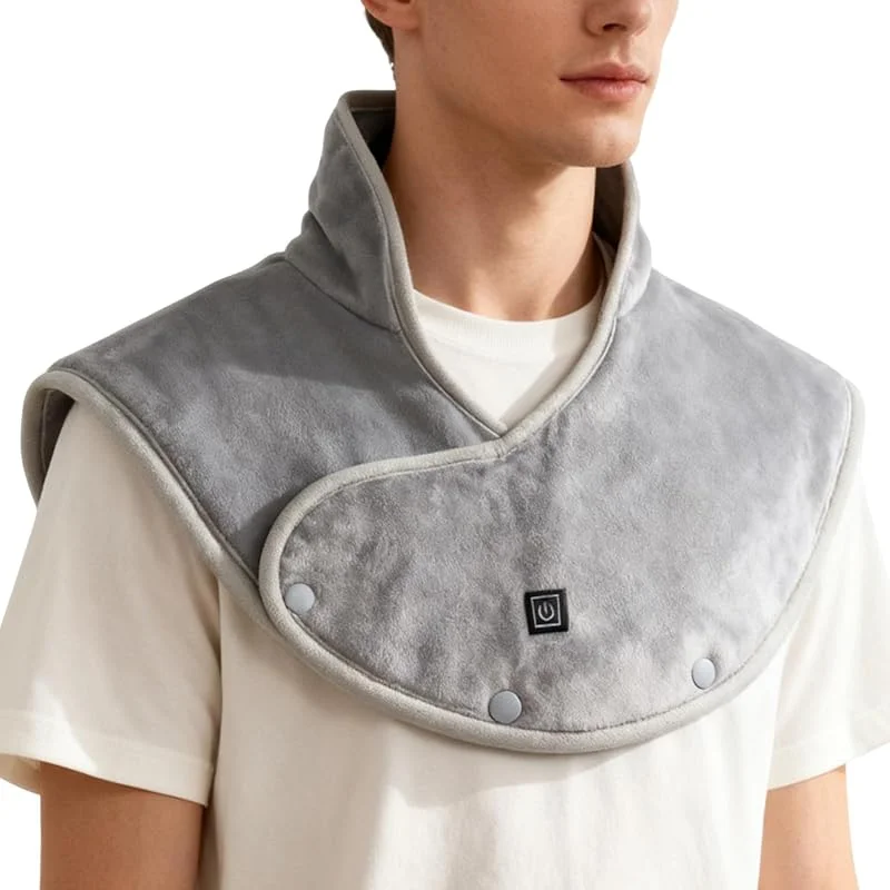 Hombrera térmica para hombros bufanda térmica de 3 velocidades alimentada — Roupa aquecida