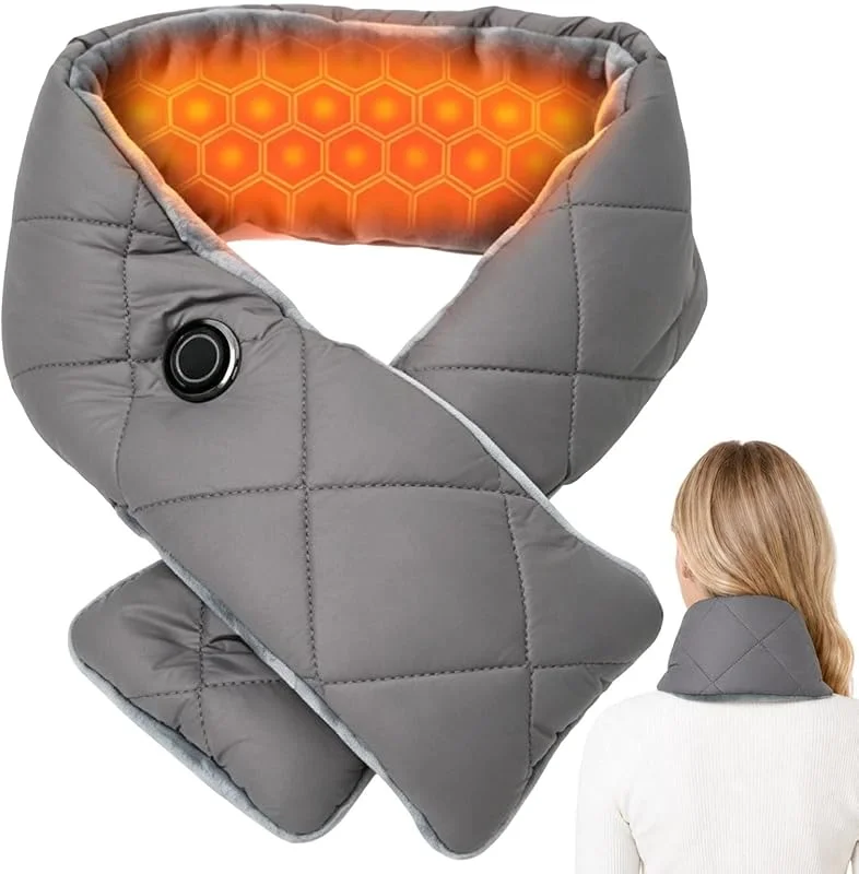 Bufanda con calefacción para mujer Temperatura ajustable, calentador — Roupa aquecida