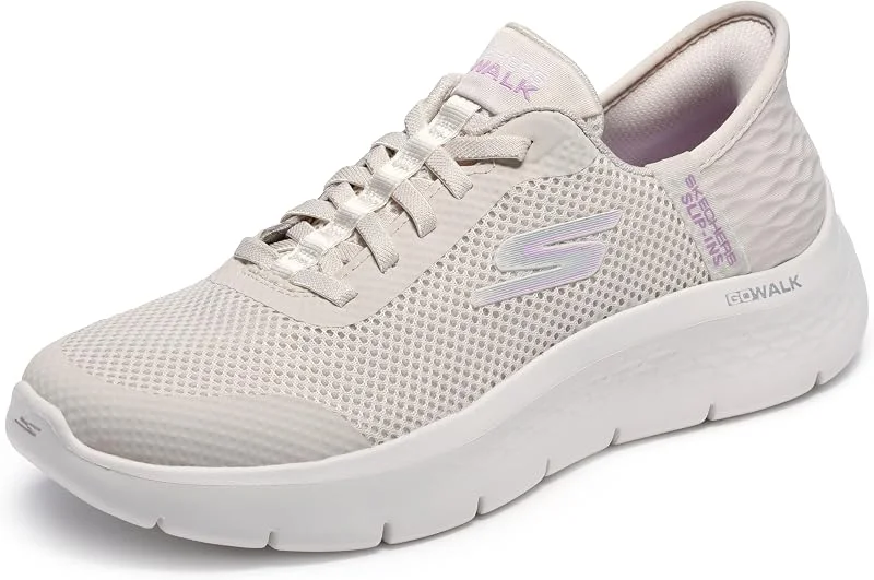 Skechers Mujer Go Walk Flex Grand Entry Slip-In Entrenador — Roupa aquecida