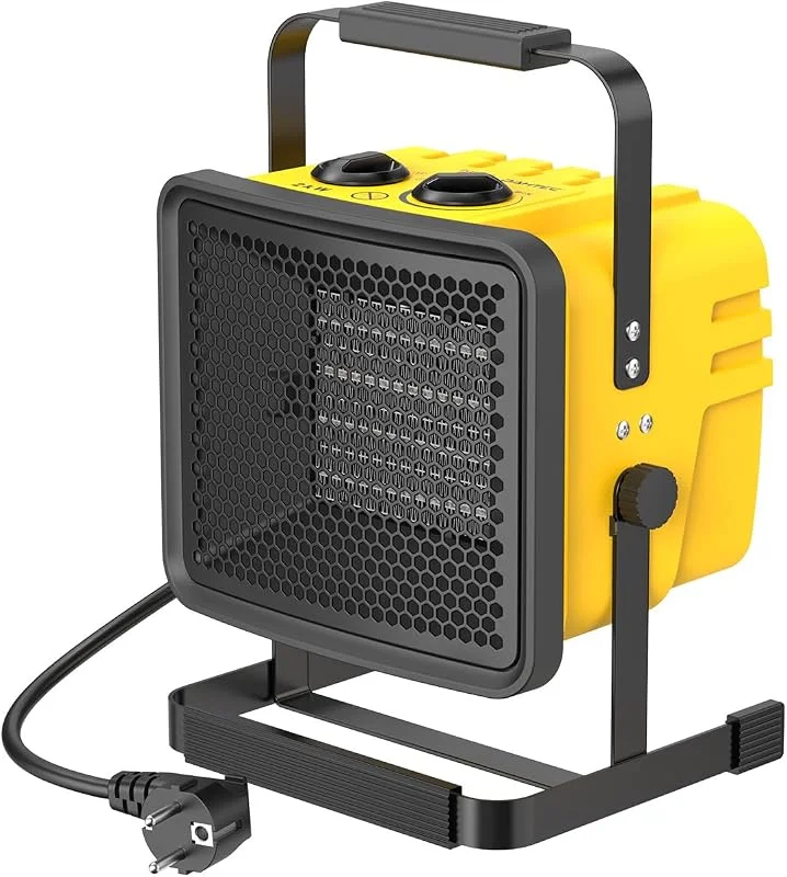 DAHTEC Aquecedor cerâmico 2000 W, elétrico, 30°, até 20 m² — Aquecimento
