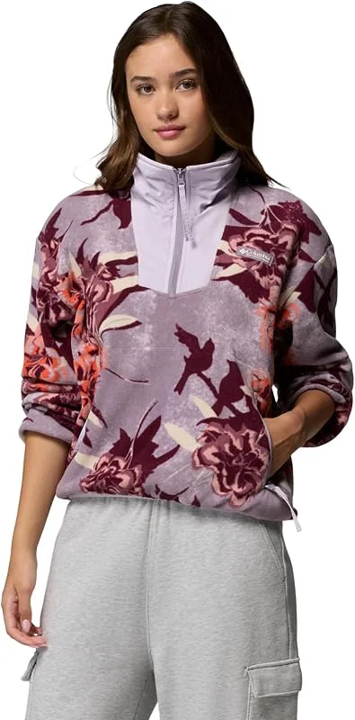 Columbia Sequoia Grove™ Printed Half Zip Forro Polar Mujer (Pack de 1) — Cozinha e lar