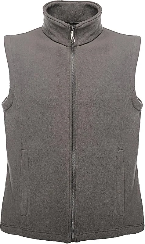Regatta Micro Fleece Bodywarmer Colete para exterior para homem (embalagem de 1) — Roupa aquecida