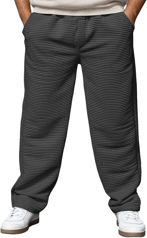 Cárdigan casual de manga larga con patrón de bloques de color para hombre, otoño e invierno — Roupa aquecida
