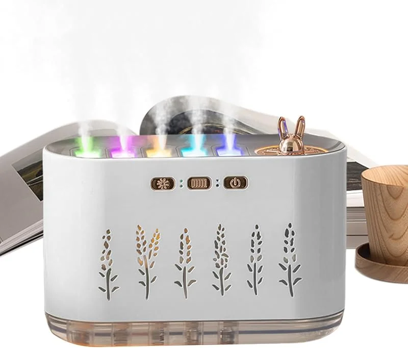 Humidificador De Aire Tanque Agua 700 ml Gran Capacidad