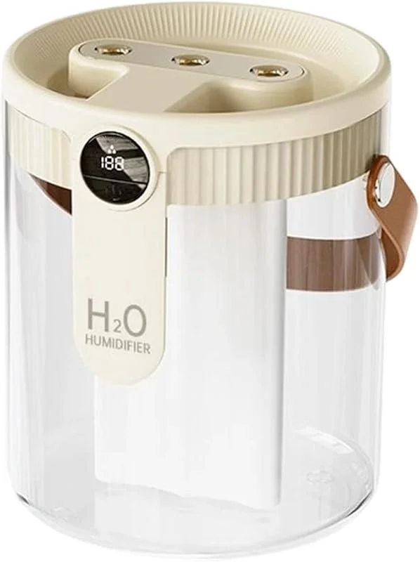 Humidificador de Viaje Silencioso Tanque De Agua De 1, 5 L Con Diseño De