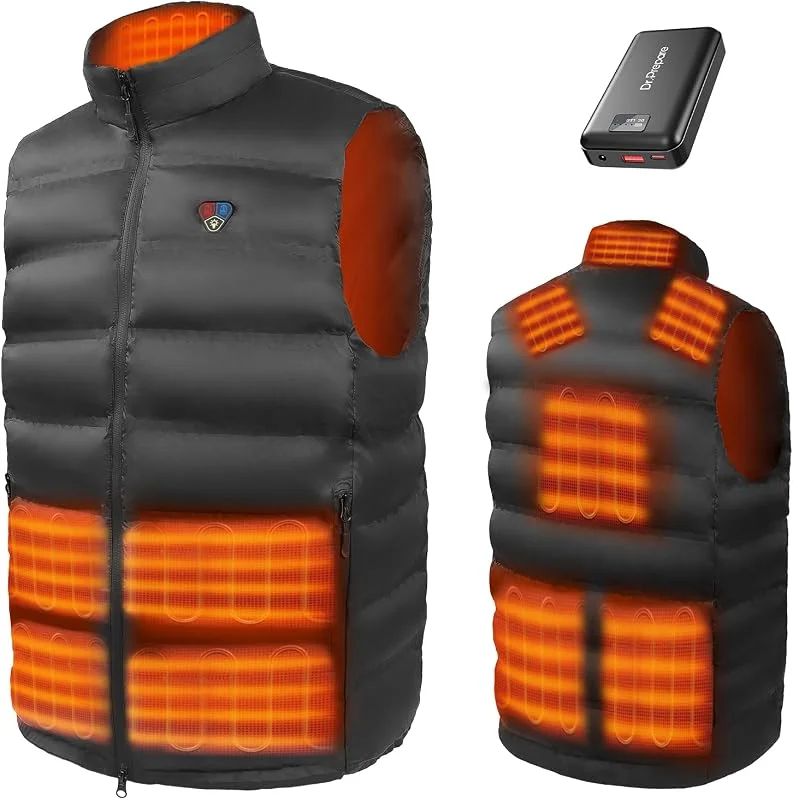 DR.PREPARE Heated Vest Colete térmico unissexo para adulto — Cozinha e lar