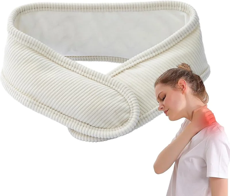 Cachecol térmico para mulher com três configurações de temperatura e — Roupa aquecida
