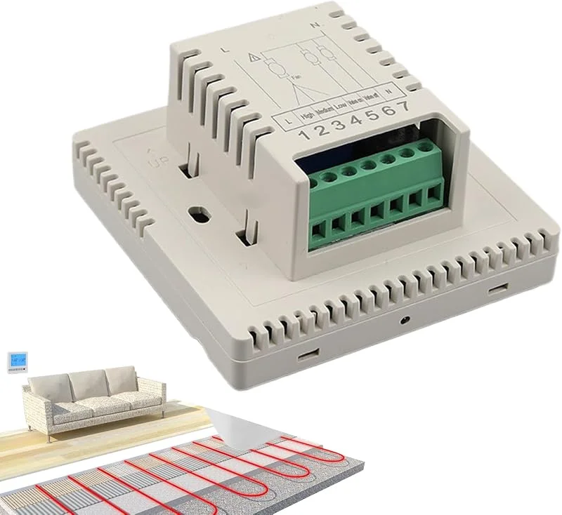 Termostato Doméstico, Controlador para Sistemas De Calefacción por Suelo — Aquecimento