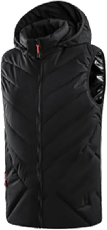 Chaleco calefactable, Chaqueta calefactable con Capucha for Invierno, Prenda Exterior Ligera, Chaleco for Actividades al Aire Libre for Invierno (sin batería)(Noir, M(50-55kg)) — Cozinha e lar