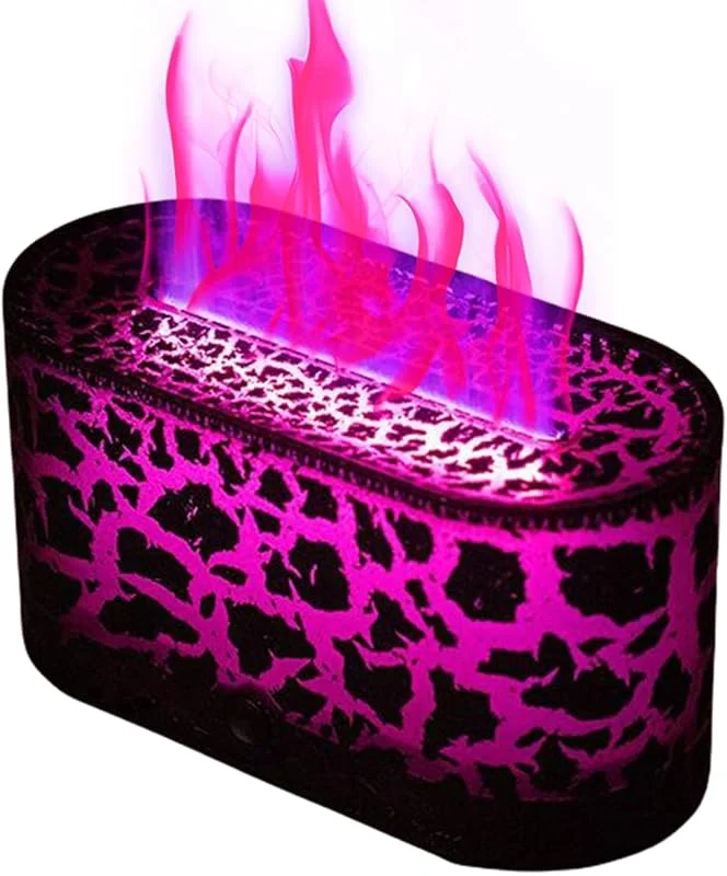 Difusor de aromaterapia Difusor de llama con nebulización fresca — Humidificador