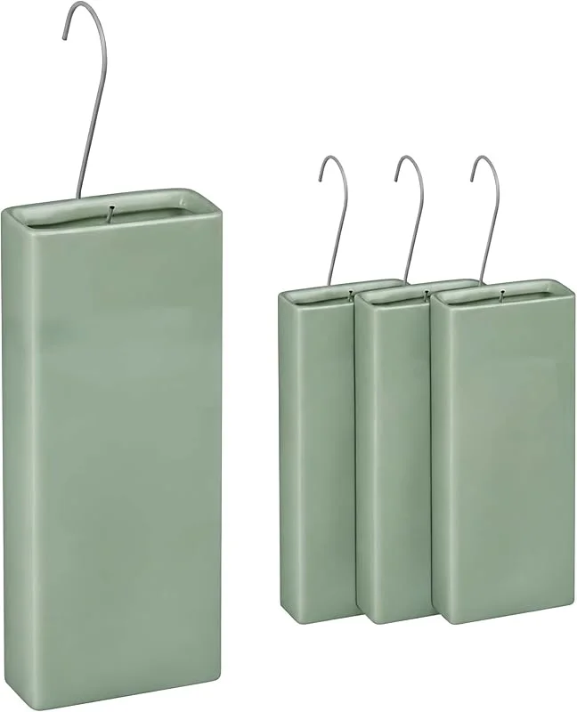 Relaxdays Humidificador para calefacción, set 4, salvia