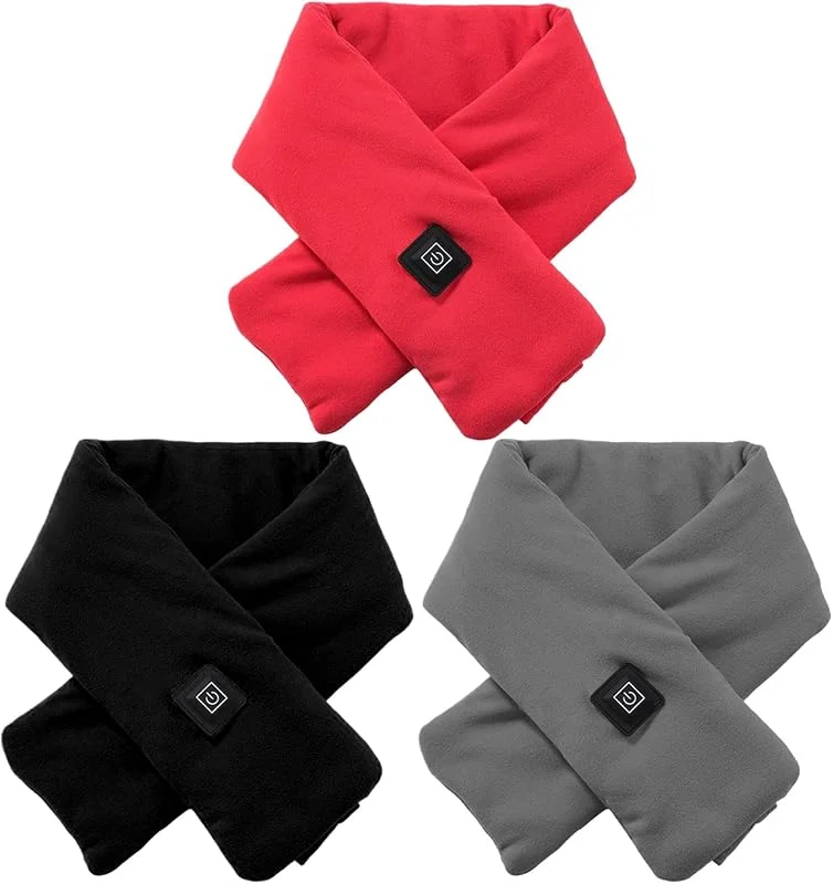 Bufanda Con Calefacción Para Mujeres Cuello Térmico Con 3 Niveles de Calor — Roupa aquecida