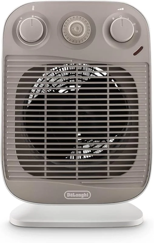 DeLSJFS HFS50D22 Aquecedor (aquecedor de ventilador, 24 h, IP21, interior, piso, branco) — Aquecimento