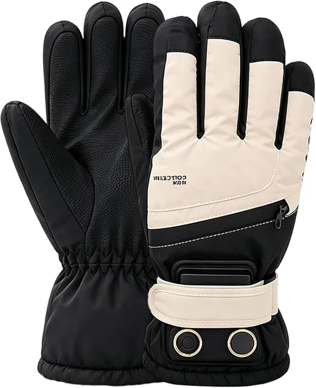 Guantes calefactables eléctricos, con pantalla táctil USB, guantes de — Cozinha e lar