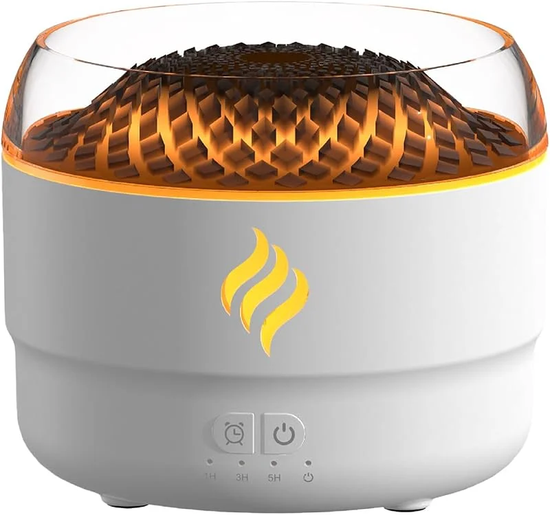 Humidificadores silenciadores para quarto, humidificador pessoal para escritório, humidificador de vulcão de desligamento automático, decoração elegante para casa, difusor de aromaterapia, cor