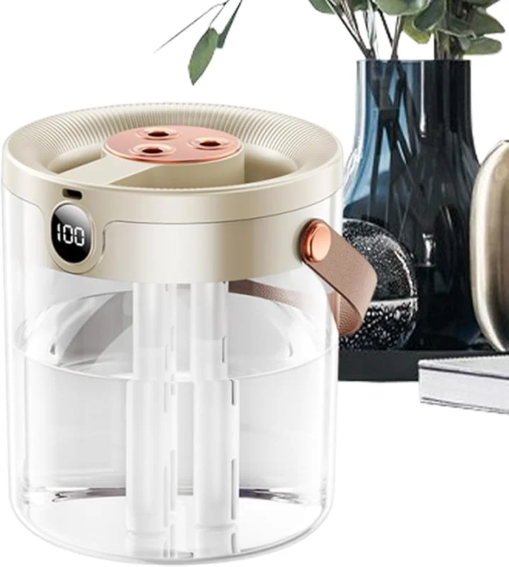 Humidificador Con Niebla Fría Humidificador Pantalla Digital Con Alta
