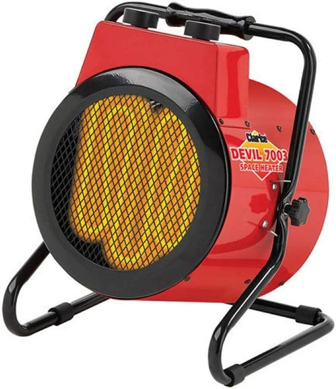 Clarke Devil 7003 3kW Industrial elétrico aquecedor ventilador — Aquecimento