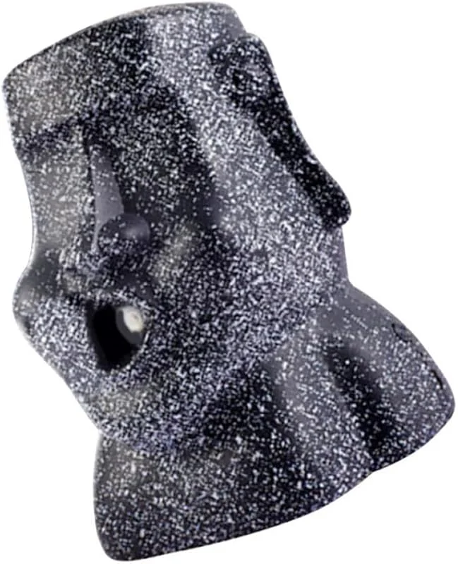 PRETYZOOM Humidificador Difusor de Aroma Forma de Estatua de Piedra Moai, Abs, Pulverización Continua, USB, para Dormitorio y Hogar