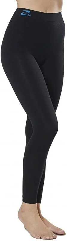 CzSalus Calças compridas leves, leggings adelgaçantes de compressão média para lipedema e linfedema — Roupa aquecida