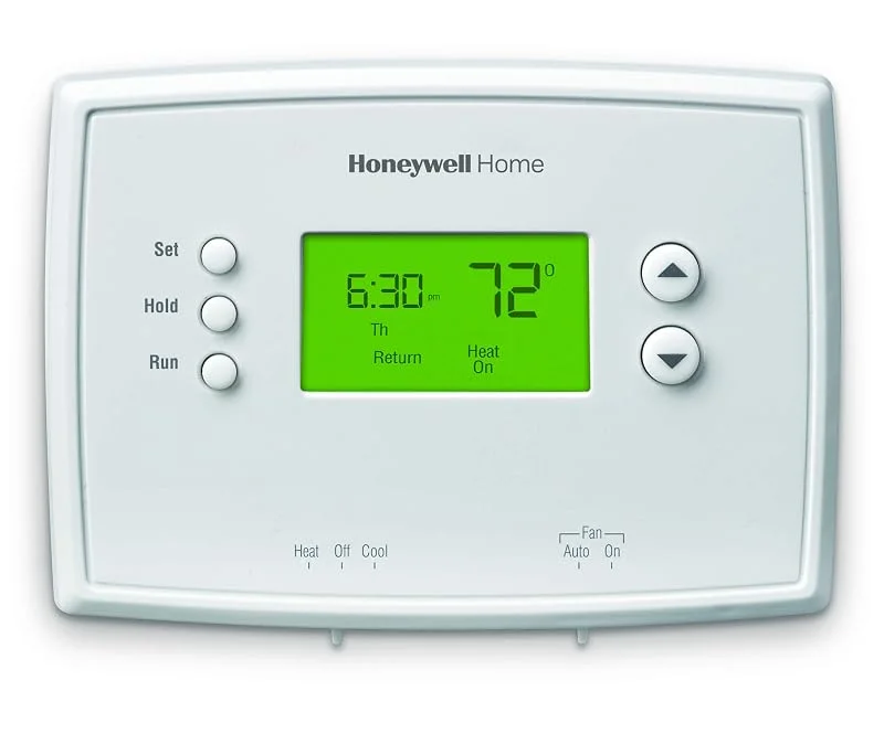 Honeywell 5-1-1 RTH2410B1019 Termostato programável do dia com retroiluminação — Aquecimento